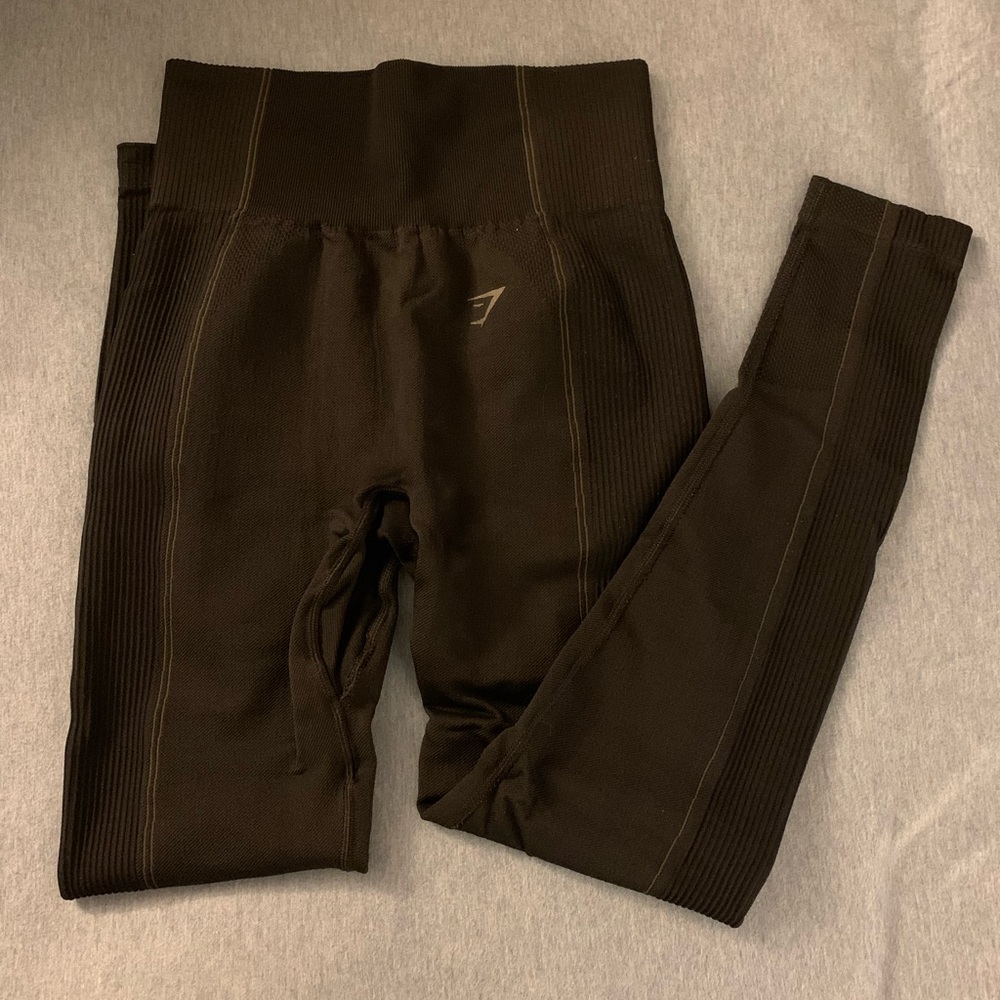 Gymshark ultra seamless leggings black
